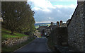 View down Garrs End Lane