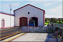 C9443 : Giant's Causeway & Bushmills Railway -  Engine shed at Giant's Causeway station by P L Chadwick