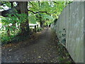 Path leading to Claygate Common from Chessington