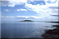 View of Gairsay, from the ferry terminal at Tingwall