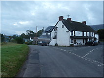 SO3228 : The Crown at Longtown, Herefordshire by Jeremy Bolwell