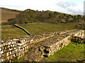 NY7968 : Housesteads Fort and Hadrian's Wall by David Dixon