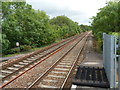 A view ENE from Nailsea and Backwell railway station