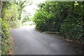 Haye Lane from Roman Road junction