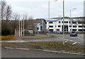 Southern entrance to Parc Nantgarw, Nantgarw