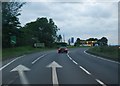 A1 approaching the Allington turning