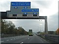 Gantry over the M6