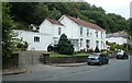 Houses at the foot of Craig Jones near Glynneath