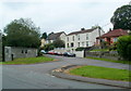 Pontneathvaughan Road and the B4242 diverge, Glynneath