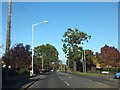 Nanpantan Road at its junction with Watermead Lane