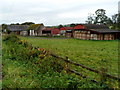 SO3502 : Henrhiw Farm near Monkswood by Jaggery