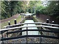 Sheerwater top lock, Basingstoke Canal