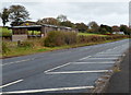 Barn alongside the A472, Monkswood