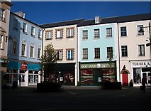 J2664 : Shops in Lisburn Square by Eric Jones
