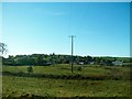 Power lines south of the Lisburn Road in the Townland of Ballykine