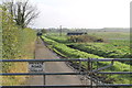 Private road off Fiskerton Road East