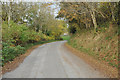 NN9523 : Minor road near Gorthy by Steven Brown