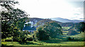 Northward up valley of Water of Fleet, just west of Gatehouse-of-Fleet