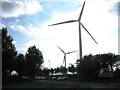 NZ2478 : Wind Turbines, Windmill Industrial Estate by Alex McGregor