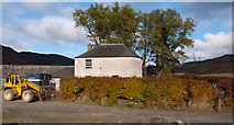 NN7652 : Deserted farmhouse at Glengoulandie by Trevor Littlewood