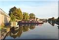 Shropshire Union Canal approaching Market Drayton, Shropshire