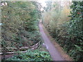 Forest Way heading through Forest Row