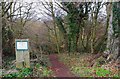 Entrance from Hilditch Lane to Hilditch Pool & Coppice, near Hartlebury