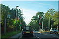 Traffic lights on A351, Holton Heath