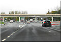 Exit from the Tyne Tunnel