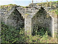 NY9070 : The arches of the lime kiln near Walwick by Mike Quinn
