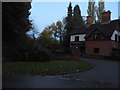 Cottage at the entrance to Brickendonbury Rubber Research Institute