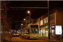 TQ3265 : Tram in George Street, Croydon by Peter Trimming