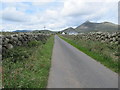 A straight stretch on Brackenagh East Road 