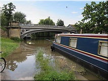 TL4559 : River Cam under Victoria Bridge by Hugh Venables