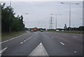 A13 at the Grays turning