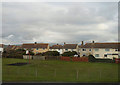 Sports field and houses in Sandilands Road