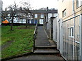 Ramp from Cliff Terrace to Wood Road, Pontypridd