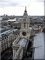 TQ3181 : View from St Paul's Cathedral, London, EC2 by Christine Matthews
