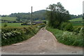 Access road to Maesnant and Square Farm east of Dingestow