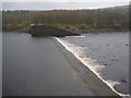 NY6491 : Weir between Bakethin and Kielder Reservoirs by Les Hull