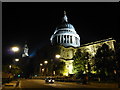 TQ3281 : St Paul's Cathedral at night by PAUL FARMER