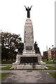 The war memorial in Ashton Gardens