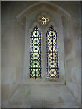 SY5889 : St Michael and All Angels, Little Bredy: window (6) by Basher Eyre