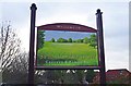 Spring Meadow (2) - sign, Mulberry Tree Hill, Primsland, Droitwich Spa