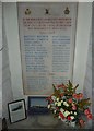 St. Peter, Portesham: war memorial