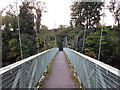 The footbridge over the River Wharfe at Addingham