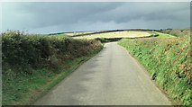 SW6126 : Beacon Road east of Tremeame by Stuart Logan