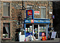J1586 : Shop and petrol pumps, Antrim by Albert Bridge