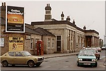 SK9770 : Lincoln St Marks railway station, Lincolnshire, 1983 by Nigel Thompson