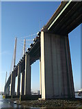 TQ5776 : Spans of the Dartford Bridge by David Anstiss